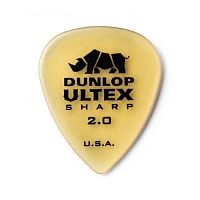 Медіатори DUNLOP 433R2.0 Ultex Sharp, 2.0мм - JCS.UA
