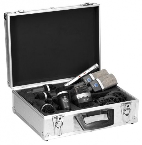 Комплект мікрофонів для ударних інструментів AKG DrumSetPremium - JCS.UA