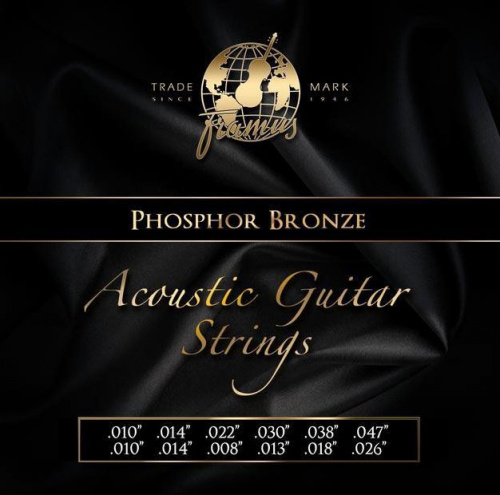 Струни для акустичної гітари FRAMUS 47240 PHOSPHOR BRONZE LIGHT 12-STRING (10-47) - JCS.UA