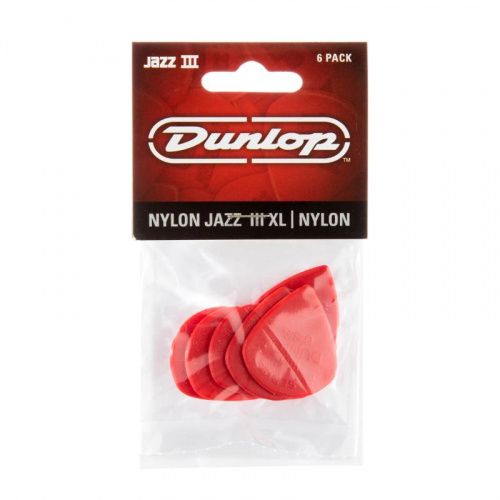 Медиатор DUNLOP 47PXLN JAZZ III XL NYLON PICK - JCS.UA фото 3