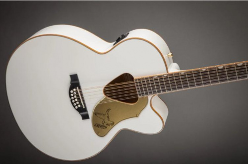 Гитара электроакустическая GRETSCH G5022CWFE-12 RANCHER FALCON JUMBO WHITE - JCS.UA фото 4