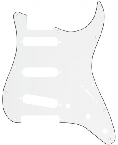 Пикгард FENDER 11-HOLE MODERN-STYLE STRATOCASTER S/S/S PICKGUARDS PARCHMENT - JCS.UA