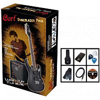 Гитарный набор с электрогитарой CORT CGPX1BK - JCS.UA