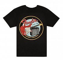 Футболка FENDER T-SHIRT 1946 GUITARS AND AMPLIFIERS BLACK L - JCS.UA