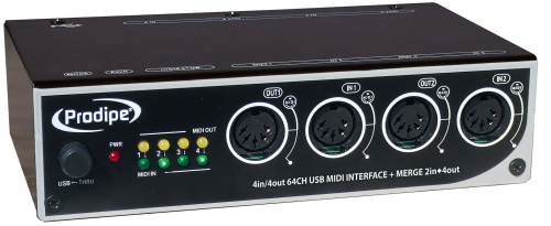 MIDI интерфейс PRODIPE MIDI USB 4i4o - JCS.UA
