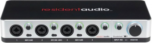 Аудіоінтерфейс Resident Audio Thunderbolt T4 - JCS.UA