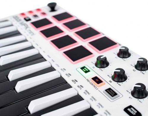 MIDI клавіатура AKAI MPK MINI MK2 WHITE - JCS.UA фото 5