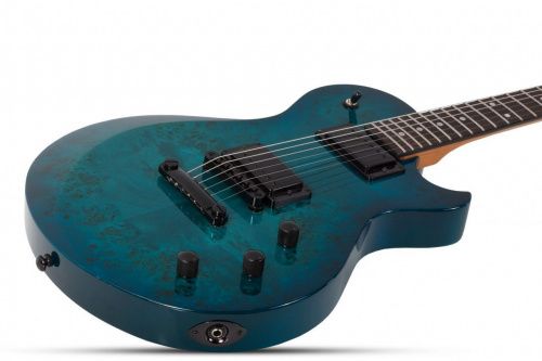 Электрогитара SCHECTER SOLO-II STANDARD Ocean Blue Burst Burl - JCS.UA фото 3