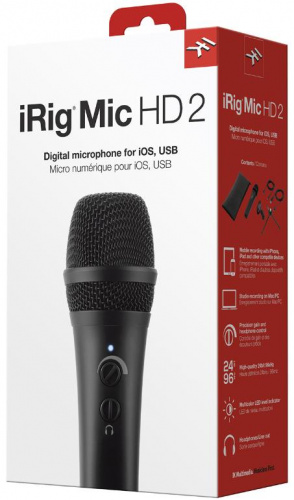 USB-микрофон IK Multimedia iRig Mic HD 2 - JCS.UA фото 19