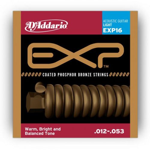 Струны DADDARIO EXP16 EXP PHOSPHOR BRONZE EXTRA LIGHT 12-53 - JCS.UA