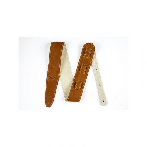 Ремінь FENDER BALL GLOVE LEATHER STRAP BROWN - JCS.UA