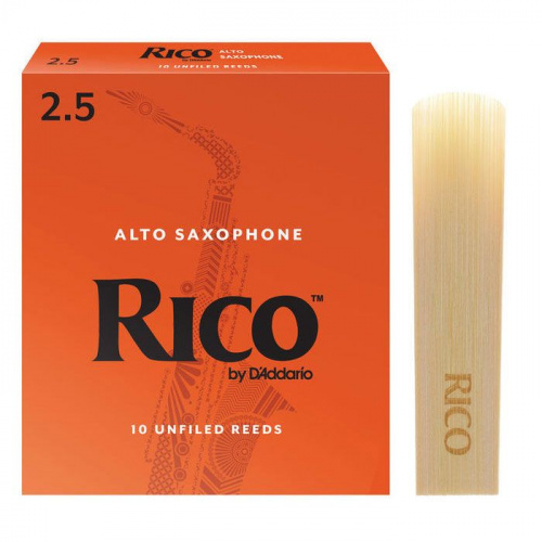 Трость для альт саксофона D'ADDARIO RJA1025 Rico - Alto Sax # 2.5 (1шт) - JCS.UA