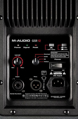 Активна акустична система M-audio GSR12 - JCS.UA фото 5