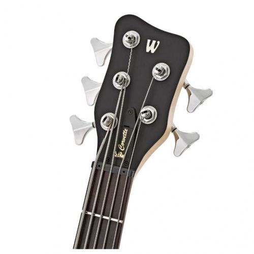 Бас-гітара WARWICK RockBass Corvette Basic, 5-String (Nirvana Black Transparent Satin) - JCS.UA фото 6