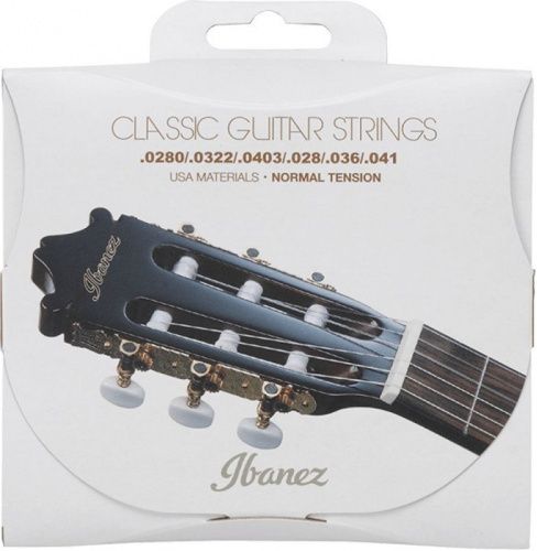Струны для классических гитар IBANEZ ICLS6NT CLASSIC GUITAR STRING 28-41 - JCS.UA