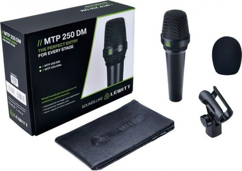 Микрофон вокальный Lewitt MTP 250 DMs with Switch - JCS.UA фото 5