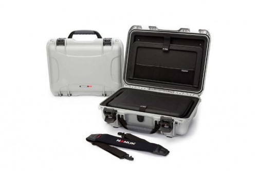 Кейс Nanuk 923 case with Laptop Kit and Strap Silver - JCS.UA фото 3