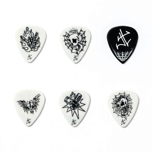 Медіатори DUNLOP JPH01T088 JAMES HETFIELD PICK TIN 0.88MM - JCS.UA фото 2