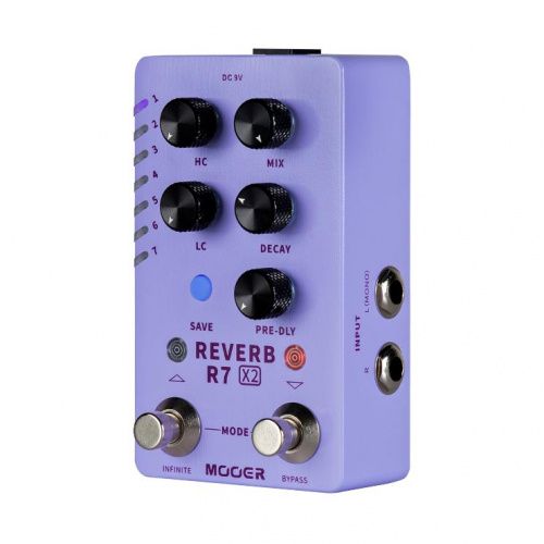 Педаль ефектів MOOER R7 X2 Reverb - JCS.UA фото 4