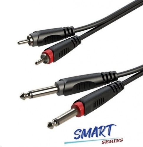 Готовый аудиокабель Roxtone SACC150L3, 2х1x0.14 кв. мм, вн. диаметр 4x8 мм, 3 м - JCS.UA