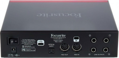Аудиоинтерфейс Focusrite Clarett 2Pre USB - JCS.UA фото 2