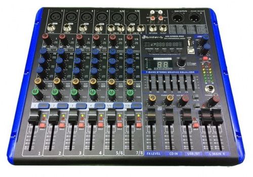 Микшерный пульт Emiter-S AM-XP808-PRO, 30Вт - JCS.UA фото 2