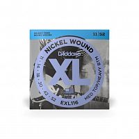 Струны для электрогитар DADDARIO EXL116 XL NICKEL WOUND MEDIUM TOP / HEAVY BOTTOM (11-52) - JCS.UA
