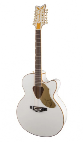 Гитара электроакустическая GRETSCH G5022CWFE-12 RANCHER FALCON JUMBO WHITE - JCS.UA фото 3