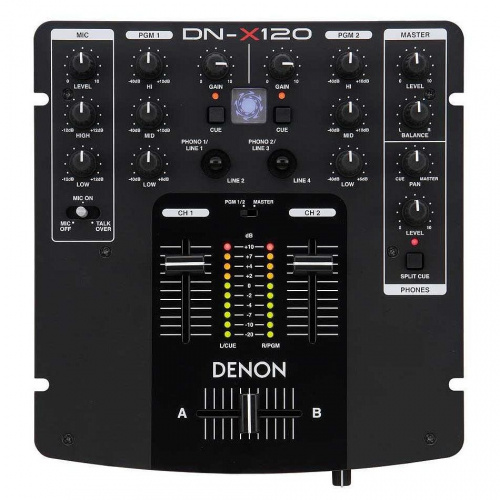 DJ скрэтч-микшер Denon DJ DN-X120 - JCS.UA