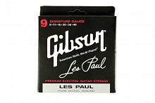 Струны для электрогитар GIBSON SEG-LPS LES PAUL SIG. PURE NICKEL WOUND .009-.046 - JCS.UA