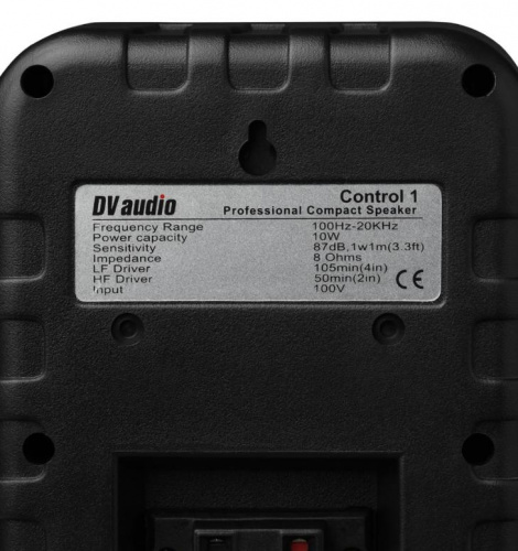 Акустическая система DV audio Control 1 Black - JCS.UA фото 4