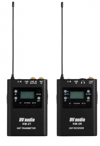 Накамерна радіосистема DV audio KM-2TR - JCS.UA