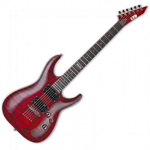 Электрогитара ESP LTD MH-100QM NT STBC - JCS.UA фото 2