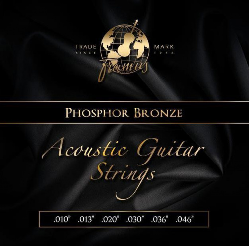 Струни для акустичної гітари FRAMUS 47210 Phosphor Bronze Extra Light (10-46) - JCS.UA фото 2
