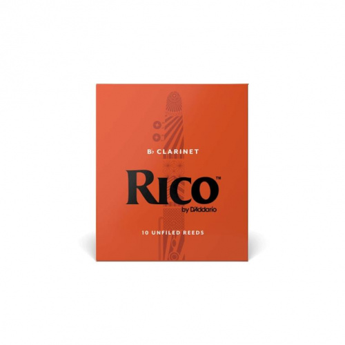 Трости для кларнета D'ADDARIO RCA1035 Rico - Bb Clarinet #3.5 - 10 Pack - JCS.UA фото 2