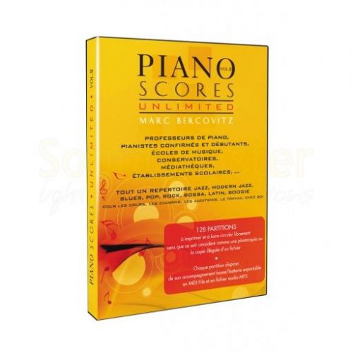Програмне забезпечення Prodipe Piano Scores Unlimited Vol 2. Marc Bercovitz - JCS.UA