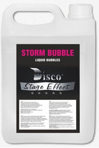 Жидкость для пузырей Disco Effect D-StB Storm Bubble, 5 л - JCS.UA