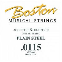 Струна для акустической или электрогитары Boston BPL-0115 - JCS.UA