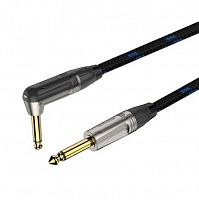 Готовий інструментальний кабель Roxtone TGJJ310L3, 1x0.22 кв.мм, вн.діаметр 6,5 мм, 3 м - JCS.UA