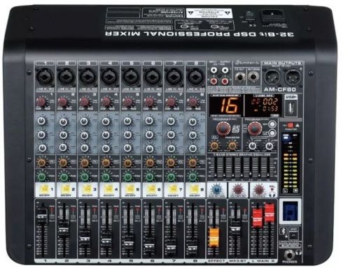 Мікшерний пульт Emiter-S EM-CF80 - JCS.UA