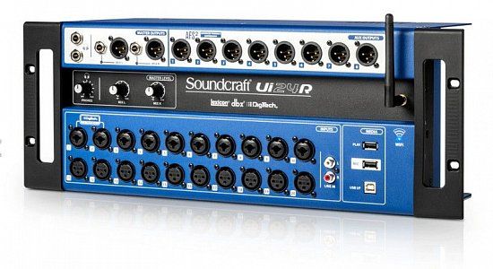 NAMM 2017! Цифровая микшерная консоль Soundcraft Ui24R!