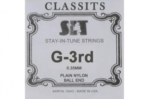 Струна для классической гитары SIT STRINGS C-3RD - JCS.UA