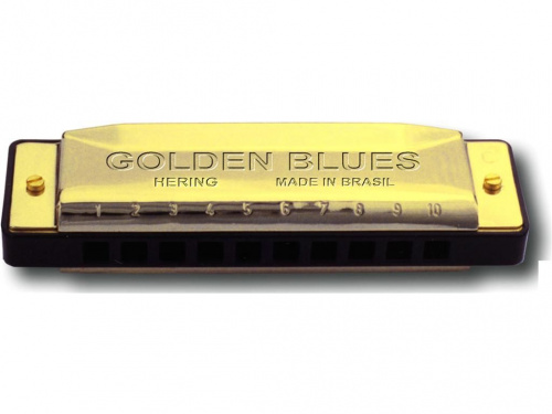 Губная гармошка Hering Golden Blues C - JCS.UA