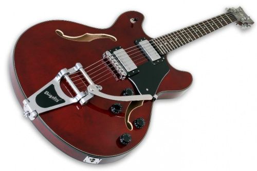 Полуакустическая гитара SCHECTER CORSAIR W/BIGSBY GWAL - JCS.UA фото 2