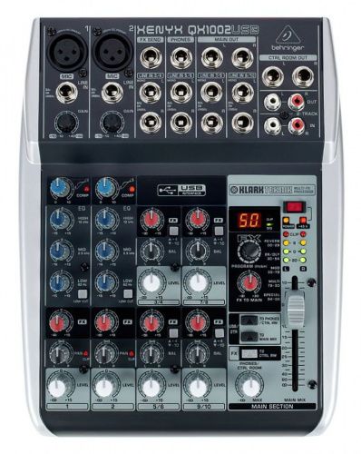 Мікшерний пульт Behringer XENYX QX1002 USB - JCS.UA