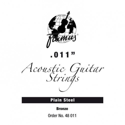 Струна для акустичної гітари FRAMUS 48011 Bronze - Acoustic Guitar Single String, .011 - JCS.UA