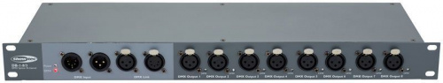 Спліттер Showtec DB-1-8 / RDM 8 Channel DMX Booster with RDM 3p XLR - JCS.UA