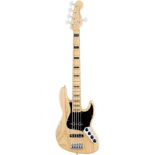 Бас-гітара FENDER AMERICAN ELITE JAZZ BASS V ASH MN NATURAL - JCS.UA