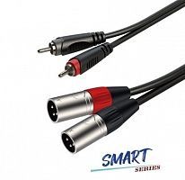Готовий аудіокабель Roxtone SACC190L6, 2х1x0.14 кв. мм, вн. діаметр 4x8 мм, 6 м - JCS.UA