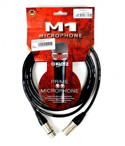 Кабель мікрофонний KLOTZ M1 PRIME MICROPHONE CABLE 5 M - JCS.UA